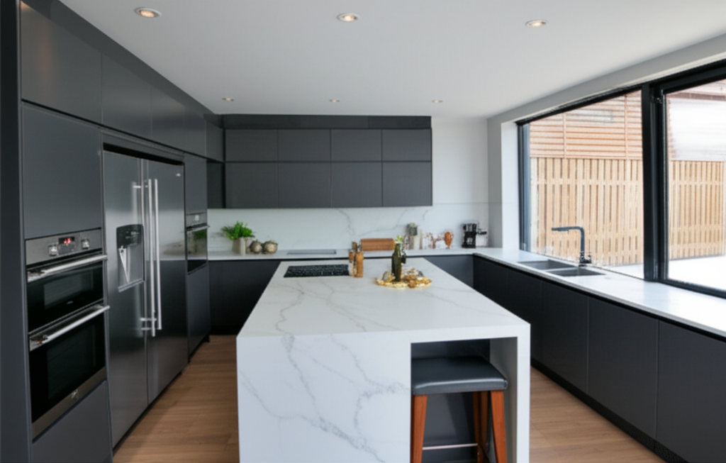 A beautifully completed Kitchen Renovations by Gallery Renovation.